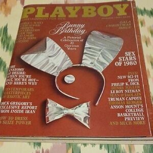 Vintage Playboy Gala Christmas Edition December 1980